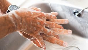 Hygienisch richtiges Händewaschen
