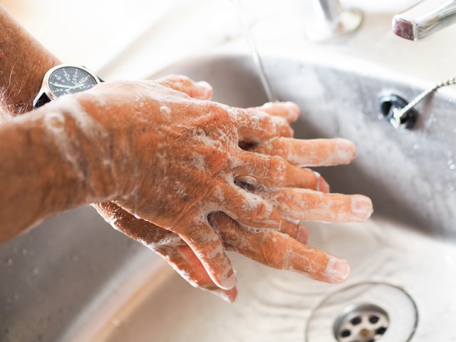 Hygienisch richtiges Händewaschen